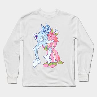 Frostine and Rose [Lesbian meme] Long Sleeve T-Shirt